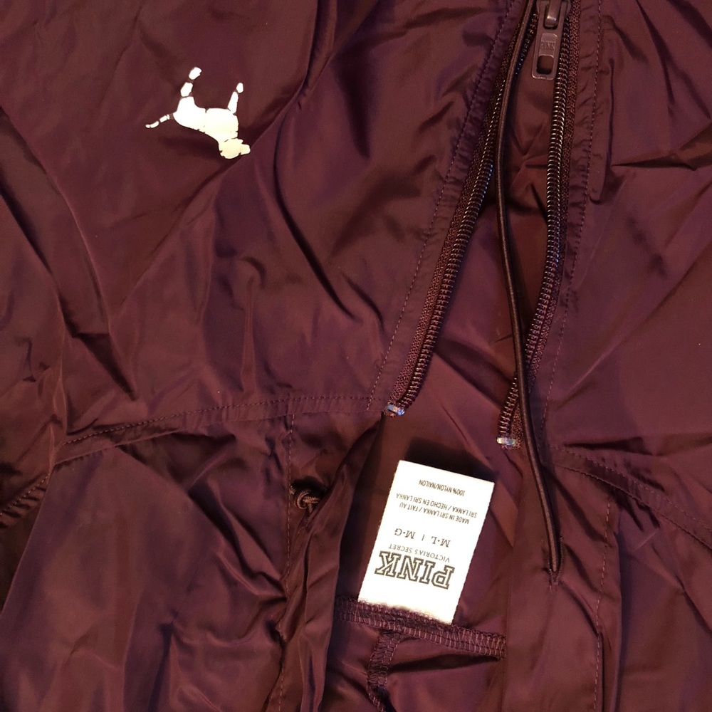 Pink burgundy pull over